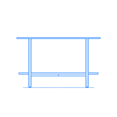 Furniture Coffee Tables Ikea Vittsjo Coffee Table Stencil Svg Design File, Free Vectors File